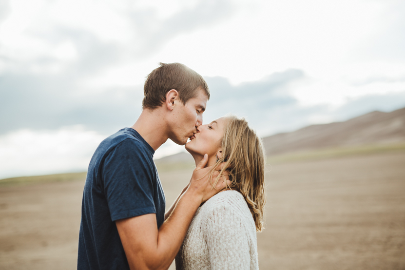 Dylan & Mike // Great Sand Dunes Engagement Session » EarthMark Photography